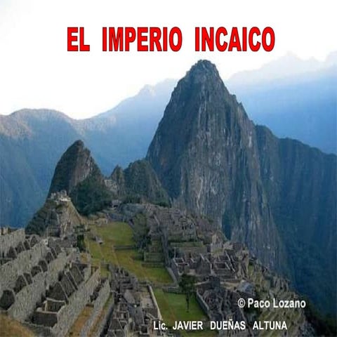 El Imperio Incaico | PPT