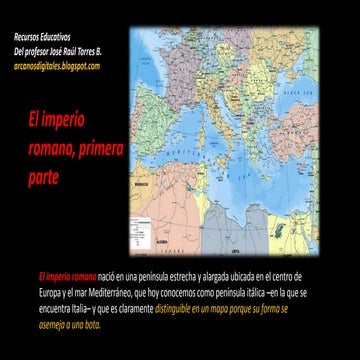 El imperio romano primera parte
