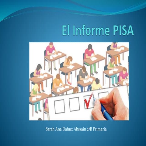 El informe pisa