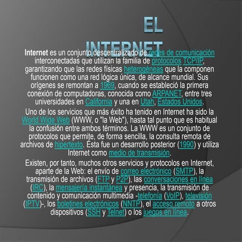El internet