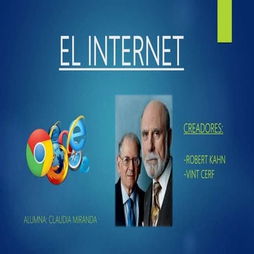 El internet | PPTX