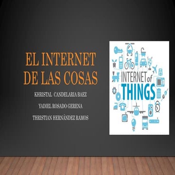 El internet de las cosas