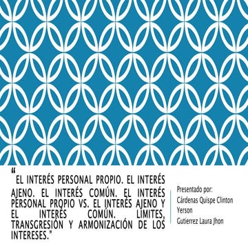 EL INTERÉS PERSONAL PROPIO.pptx