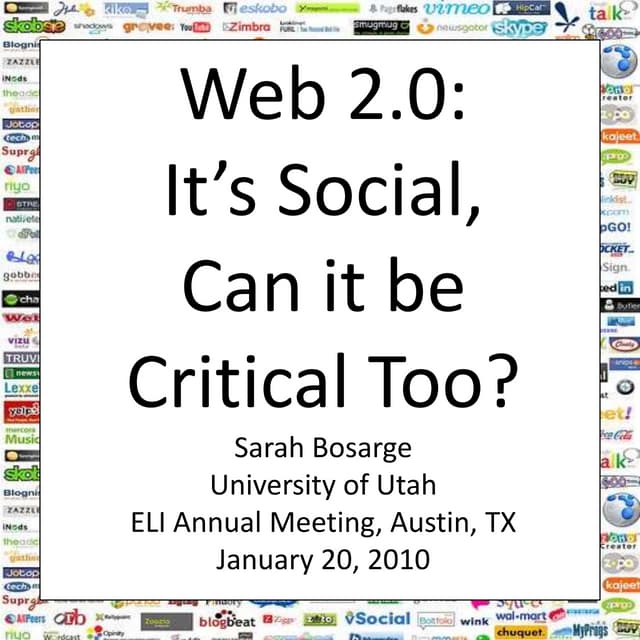 ELI 2010 Presentation