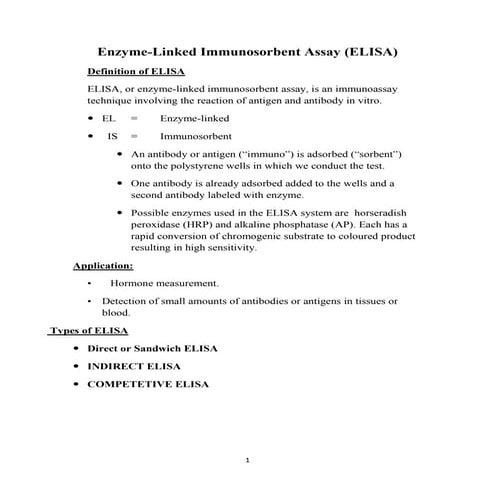 Elisa | PDF