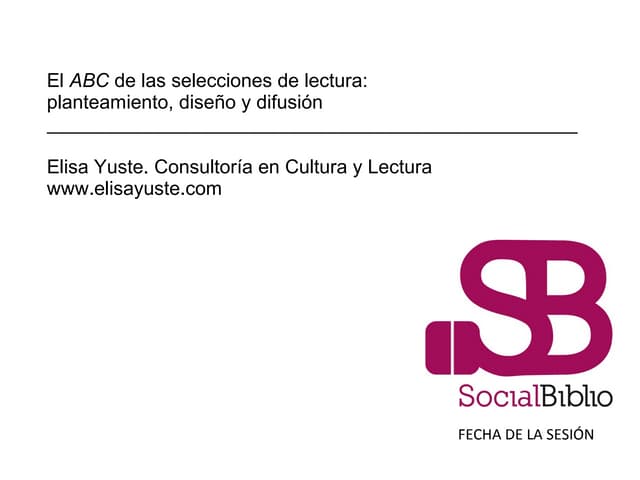 El ABC de las selecciones de lectur...