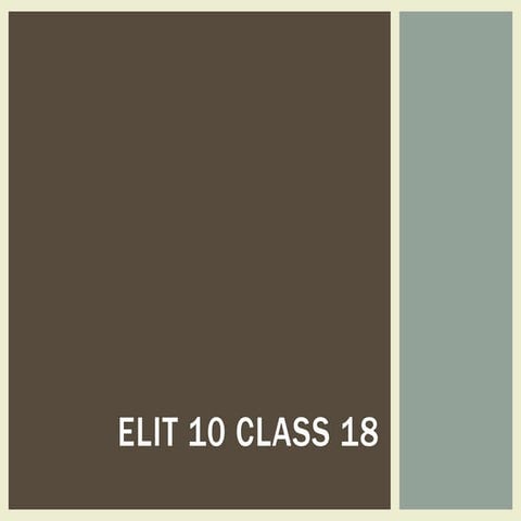 Elit 10 class 18