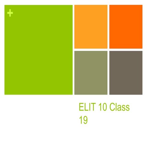 Elit 10 class 19