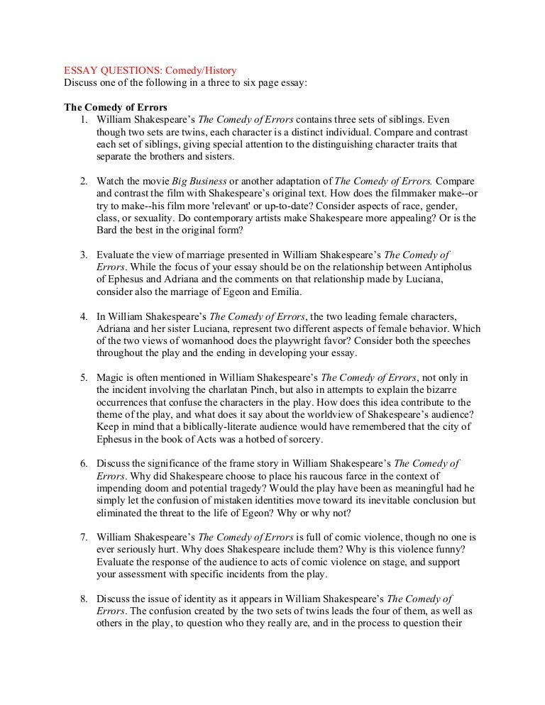 life of william shakespeare essay