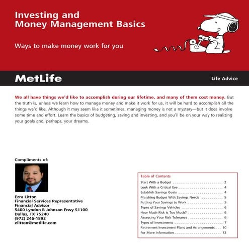 Investing And Money Management