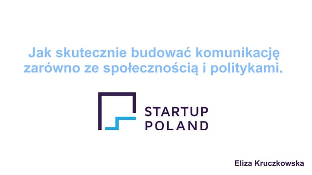 PRywatki na Wykładzinie - Startup Poland 