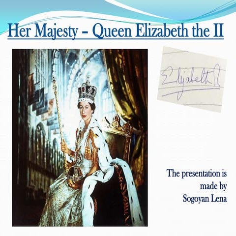 Queen elizabeth ii | PPT