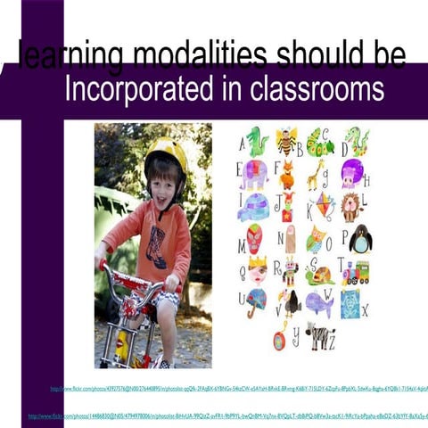 Learning Modalities in the Classroom | PPT