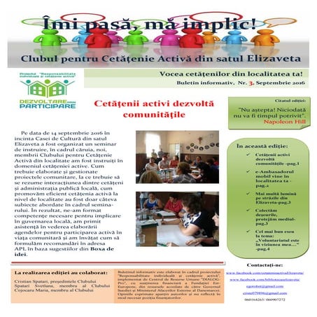 Îmi pasă, mă implic! 