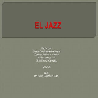El jazz power point