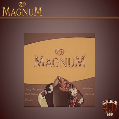Advertising Magnum Ice Cream Presentation