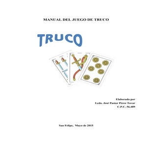 El juego de truco Venezolano