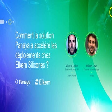Comment la solution Panaya a permis d'accélérer les Roll-out chez Elkem Silic...