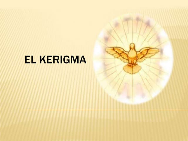 El kerigma pbro josé guadalupe ramos valecia