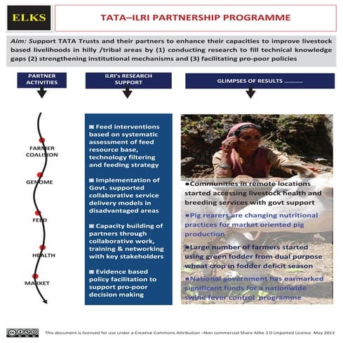 Tata-ILRI partnership in India