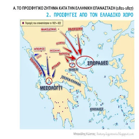 2. Πρόσφυγες από τον ελλαδικό χώρο