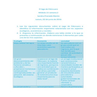 El lago de pátzcuaro modulo 15 sema...