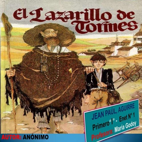 El Lazarillo de Tormes Jean Paul Aguirre | PPTX