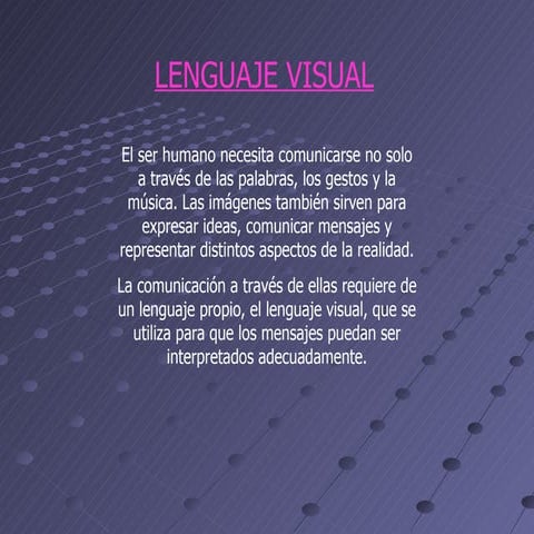 El Lenguaje Visual (1º de ESO) 