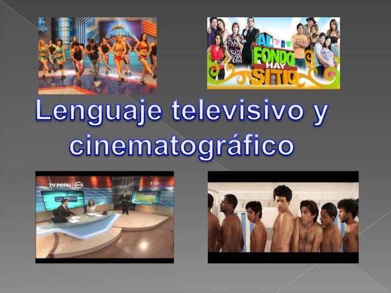Lenguaje cinematografico Lenguaje cinematografico