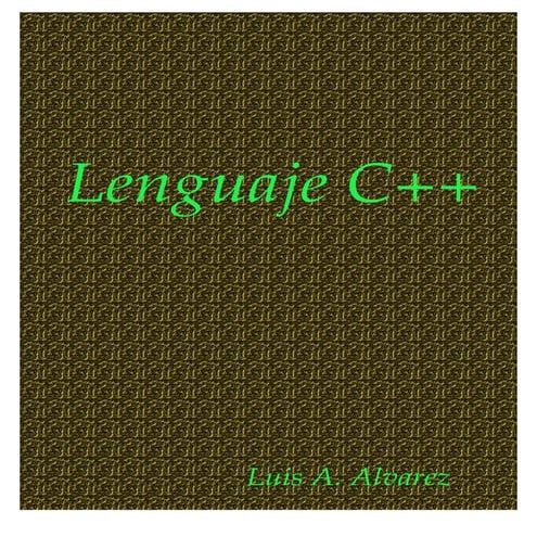 El lenguaje de programación c++, apuntesprev