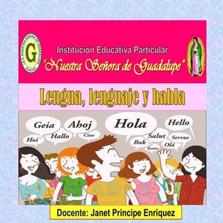 El lenguaje y la lengua