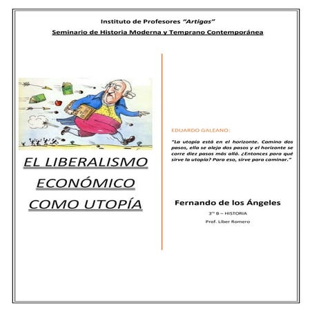 El liberalismo como utipía