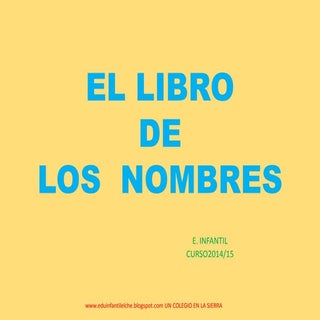 EL LIBRO DE LOS NOMBRES