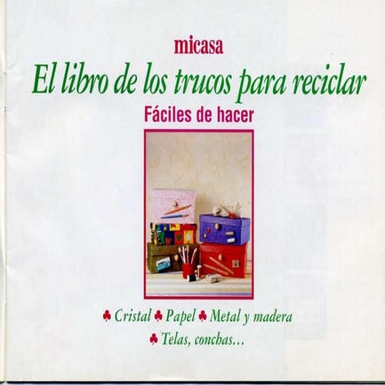 El libro de los trucos para reciclar