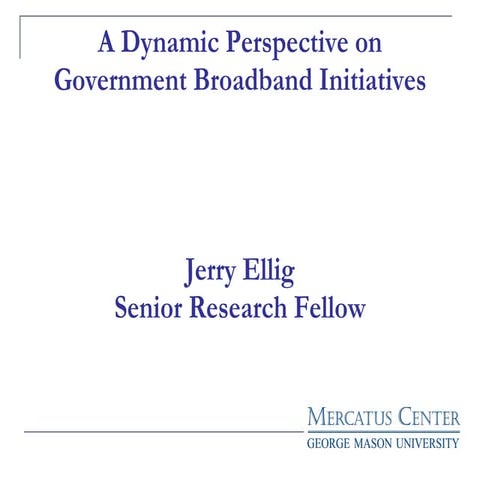 Ellig Govt Broadband 2005