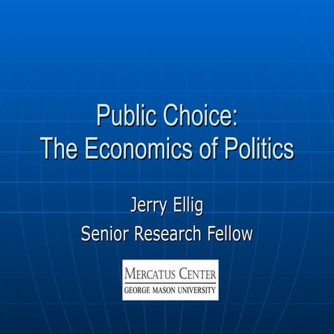 Ellig Public Choice January 2005