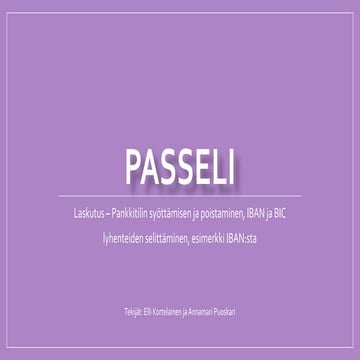 Muistion rakenne | PPTX