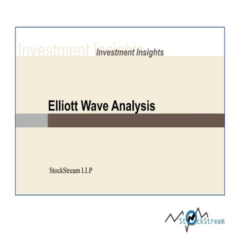 Elliott wave analysis