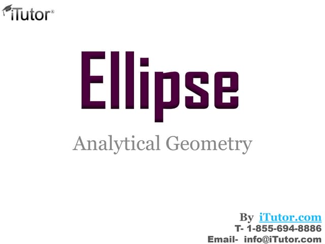 How to draw an ellipse | PPT