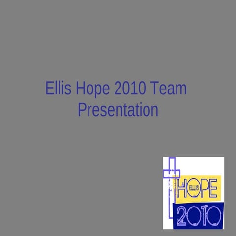 Ellis Hope 2010