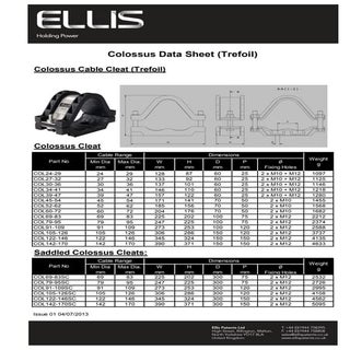 Ellis Patents COL79-95 Colossus Cab...