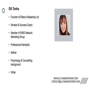 Ellitan's Masterkey Ltd Presentation - 16th December 2020