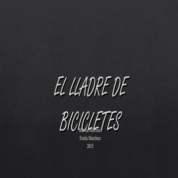El lladre de bicicletes