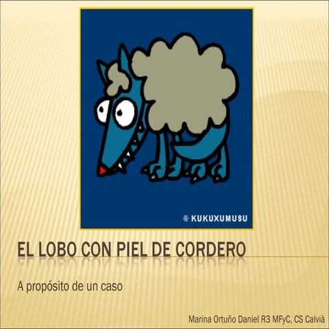 El lobo con piel de cordero | PPT