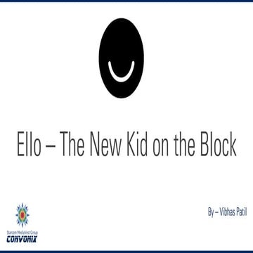 Ello – The New Kid On The Block