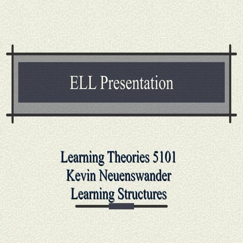 Ell Presentation