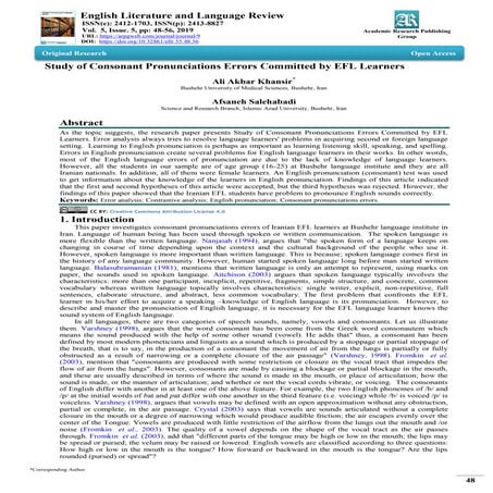 Article Errors In The English Writing Of Saudi EFL Preparatory Year ...