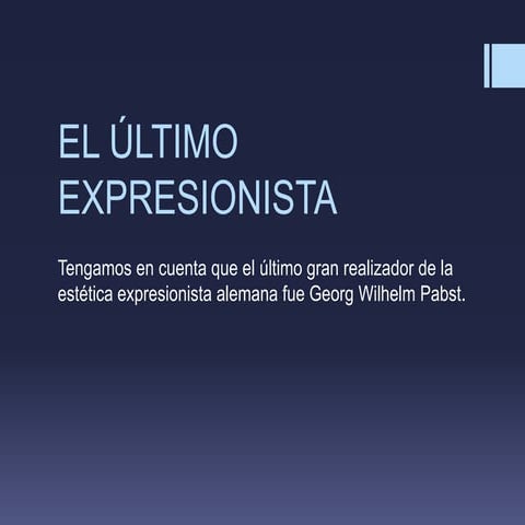 El último expresionista. roberto saller