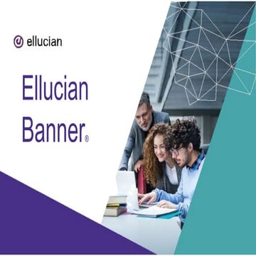 Ellucian Banner Enterprise Resource Planning