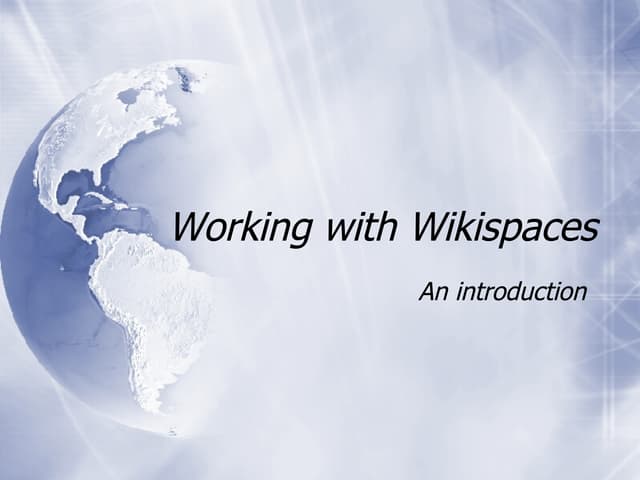 Elluminate Wiki Intro 29749
